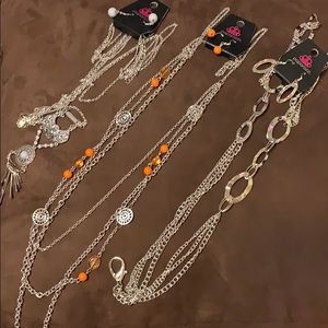 Paparazzi NWT necklace lot